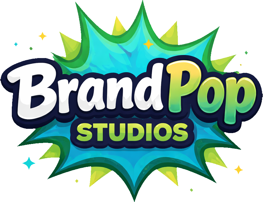 BrandPop Studios logo